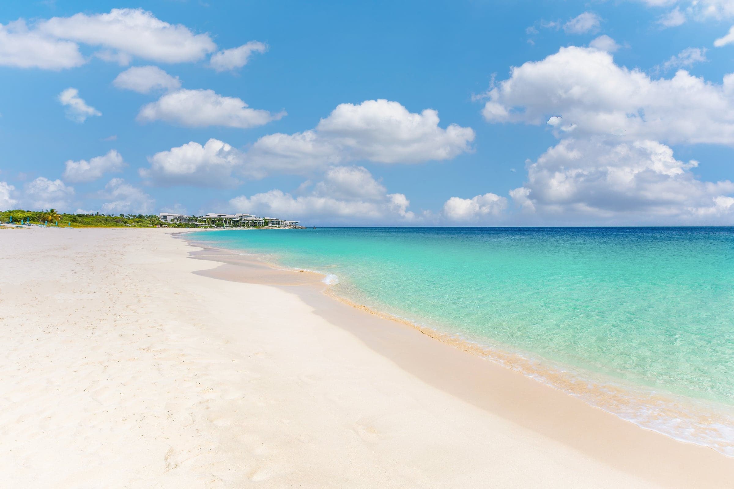 Meads Bay beach in Anguilla